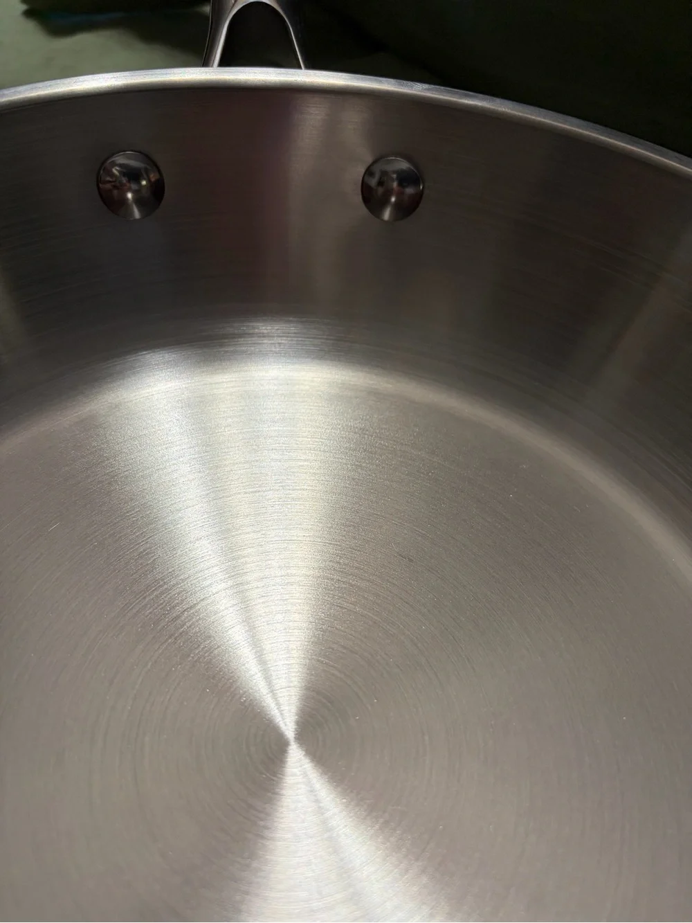 NWOT Stainless Steel Frying Pan - Silver